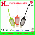 Silicone Hand sanitizer with aluminum shine pump